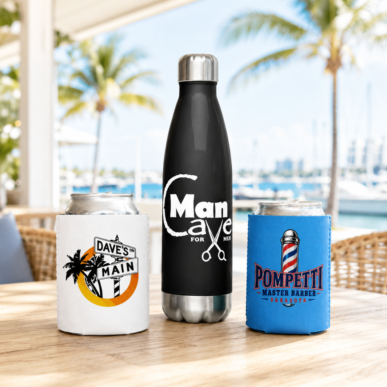 Custom Drinkware for Sarasota-Area Businesses